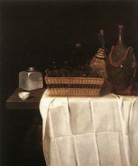  Still-Life with Glasses and Bottles